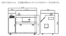 マジックバイオくんTECK-550-A2の見取り図